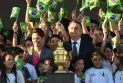 Brazil: On the occasion of its independence, it receives the "Heart of the King of Portugal" in a golden jar