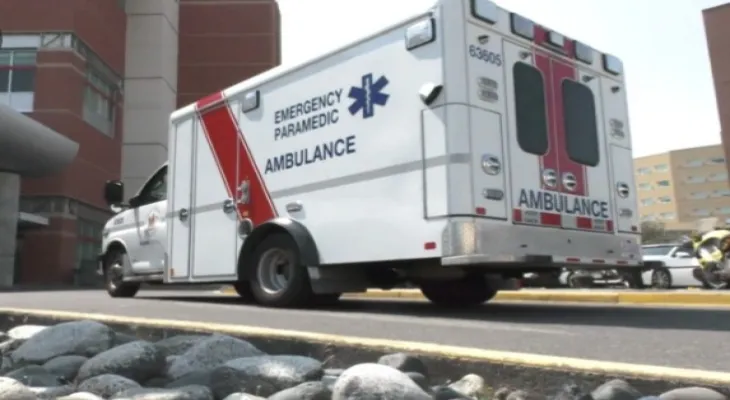 Infant death in British Columbia where no ambulance was available