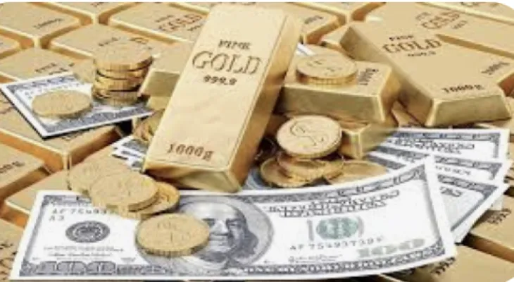 Gold rises and the US dollar declines