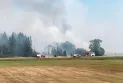 Alberta: Fire control near Carstairs