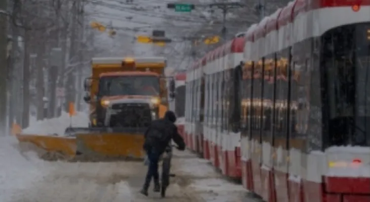 Safety advocates question the use of cement trucks for snow removal in Toronto