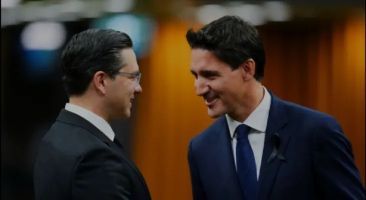 New poll: Justin Trudeau slightly ahead of Pierre Poilievre for Prime Minister position