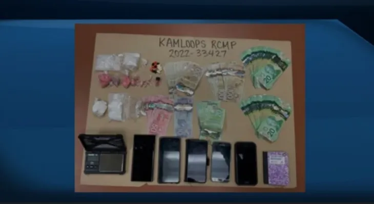 Kamloops police seize a large quantity of drugs and cash