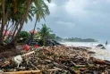 Fiona sweeps through the east of the country causing severe damage