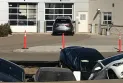 Cars suddenly fall into a hole at an agency south of Edmonton