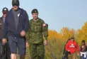 Calgary residents march to support veterans to raise awareness of mental health and economic challenges