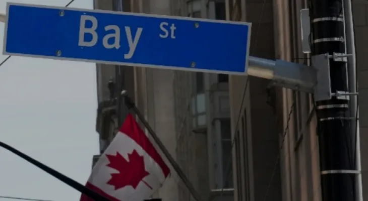 The main Canadian stock index rose more than 200 points as oil surpassed $80 per barrel.