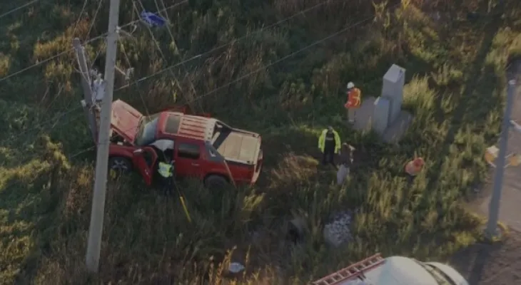 One person was seriously injured in Caledon following a collision accident.