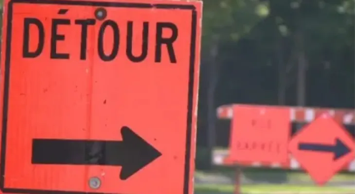 Many roads in Montreal and its surroundings will be closed over the weekend due to construction works.