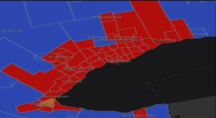 Nanos projections show the conservative Bolivarian party winning more seats than the liberals