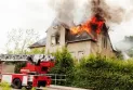 Sudbury fire crews control a house fire on Sunday morning