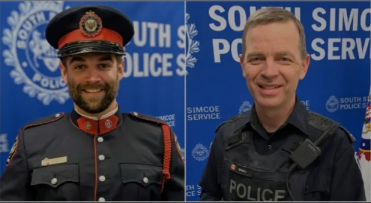 Identifying the two officers killed during a shootout in Innisfil