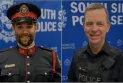 Identifying the two officers killed during a shootout in Innisfil