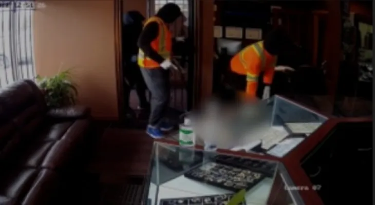 Theft of goods worth $750,000 from Brixdale jewelry store after a violent robbery operation