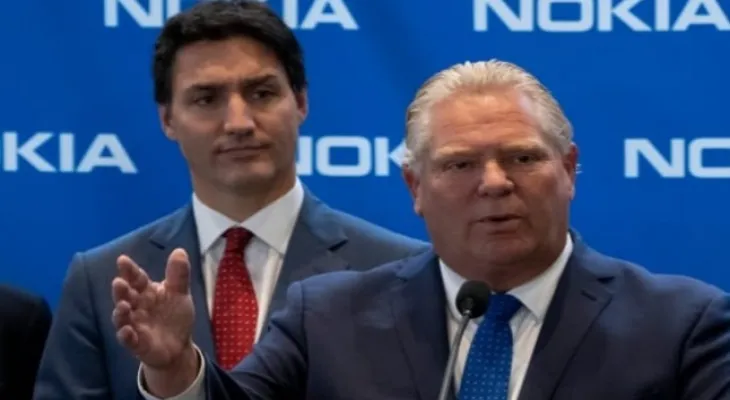 Prime Minister Ford's supportive comments for Trudeau angered some conservatives