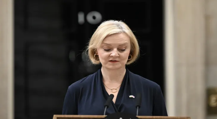 After only 44 days of assuming the premiership, Truss resigns from her position