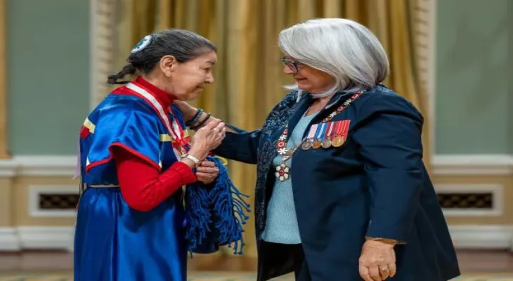 Calgary: Kerry awarded Doreen Spence the highest honor in Canada