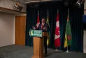 Saskatchewan Premier Scott Moe does not miss the opportunity to benefit from the lessons of history