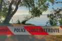 Searching for an infant after the family car fell into a river north of Montreal