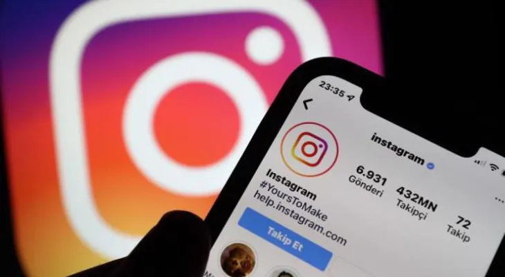 A strange message to most Instagram users around the world