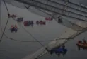 Death of 133 people in the collapse of a suspension bridge in India