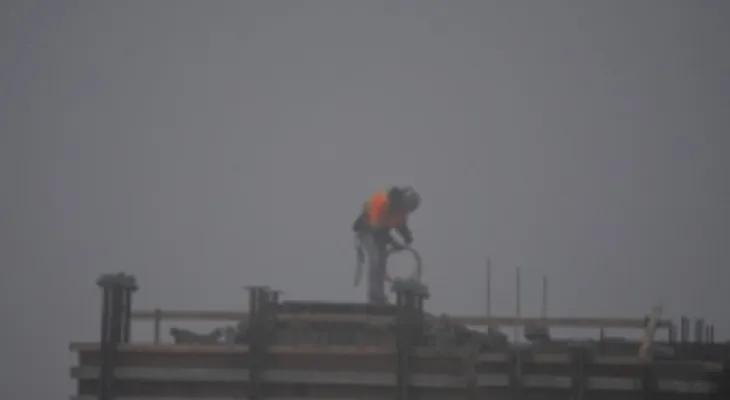 Dense fog obscures visibility for drivers in the Greater Toronto area