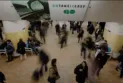 The GO bus service was suspended as the operators and station officials abandoned their duties.