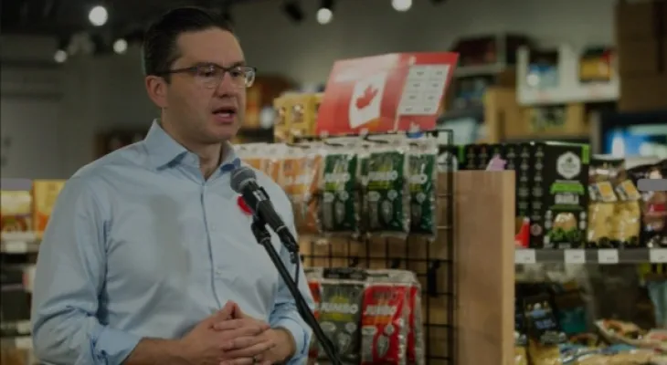 Pierre Poilievre blames Trudeau for "inflation and high prices"
