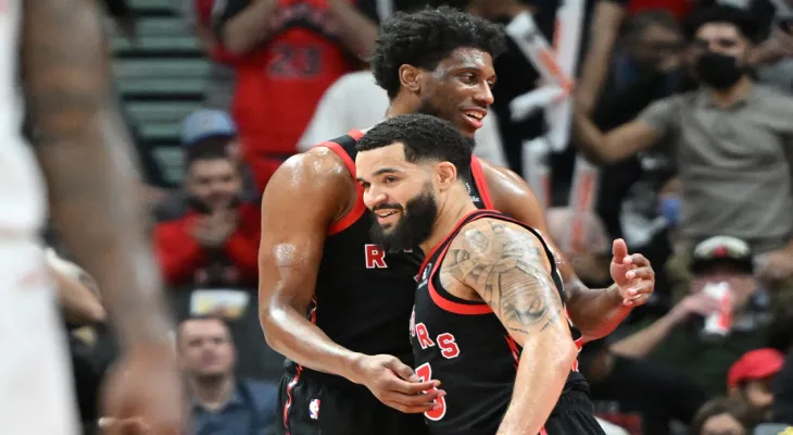 VanVleet and Anunoby lead the Raptors to defeat the Rockets in the NBA