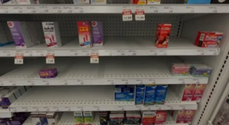 Ontario parents stated that they are now traveling to the United States in search of children's medicine