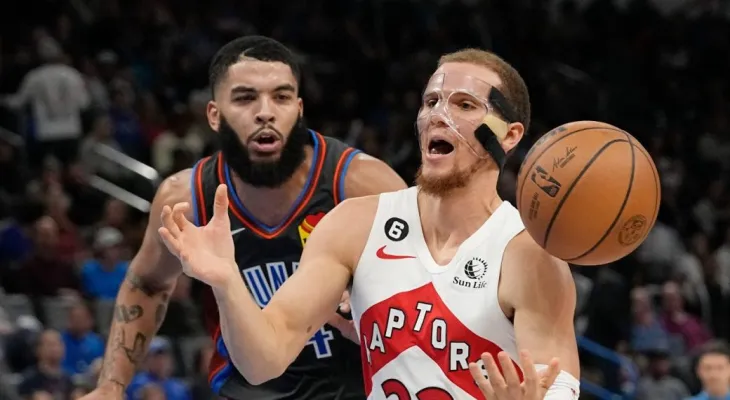 "Thunder" defeats "Raptors" by 19 points!