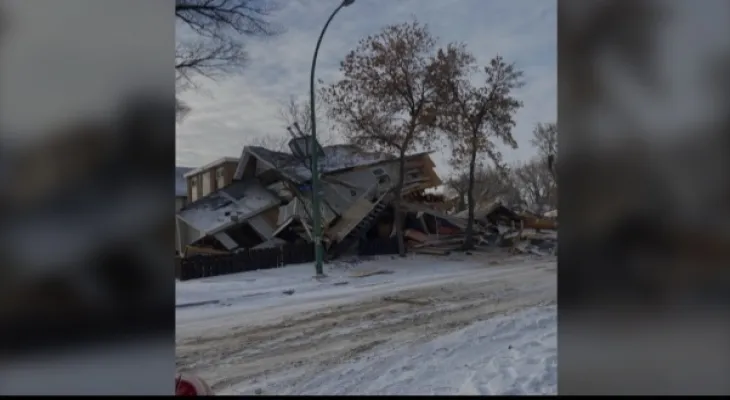 Reports of possible injuries in a "large explosion" in downtown Regina