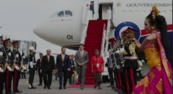 Trudeau arrives in Indonesia to attend the G20 summit aiming to increase Russia's isolation