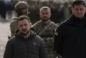 Zelensky visits Kherson after its recapture from the Russians