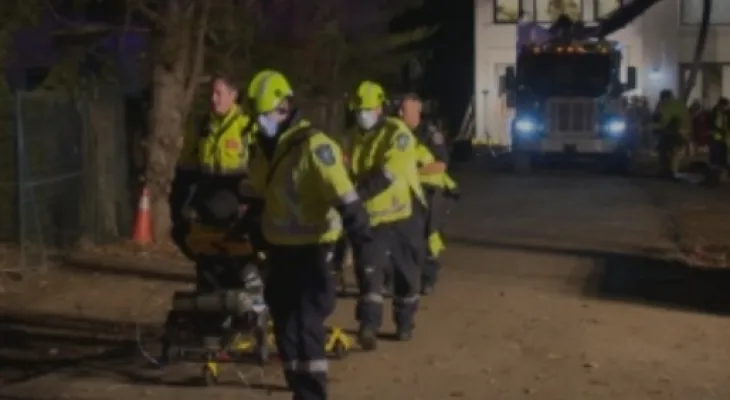 Safely rescuing a construction worker from a collapsed trench in Oakville