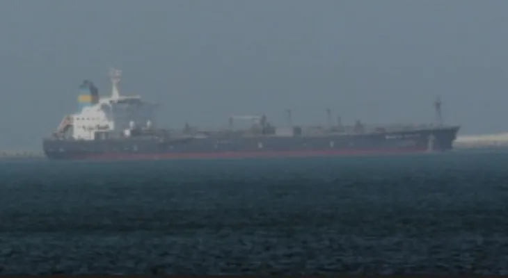 Oil tanker hit by a drone carrying bombs off the coast of Oman