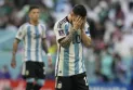 Messi is sad and considers his national team's defeat by Saudi Arabia harsh.