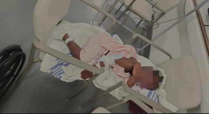 A girl suffering from pneumonia waits nearly 40 hours in the emergency room in Ontario.