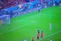 In an exciting match…. the Belgium national team leads the Canada national team by one goal to nil at the end of the first half