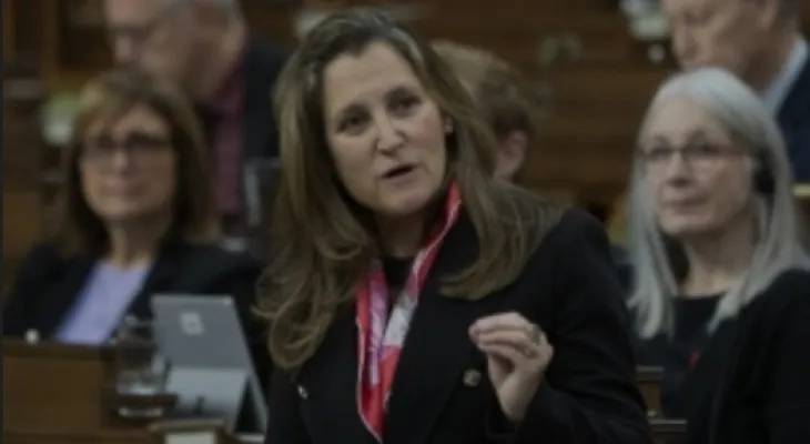 Deputy Prime Minister Chrystia Freeland testifies about the Freedom Convoy in the Emergencies Act inquiry