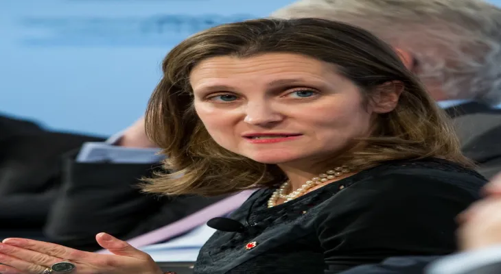 Chrystia Freeland: The threat to the Canadian economy is a threat to all Canadians