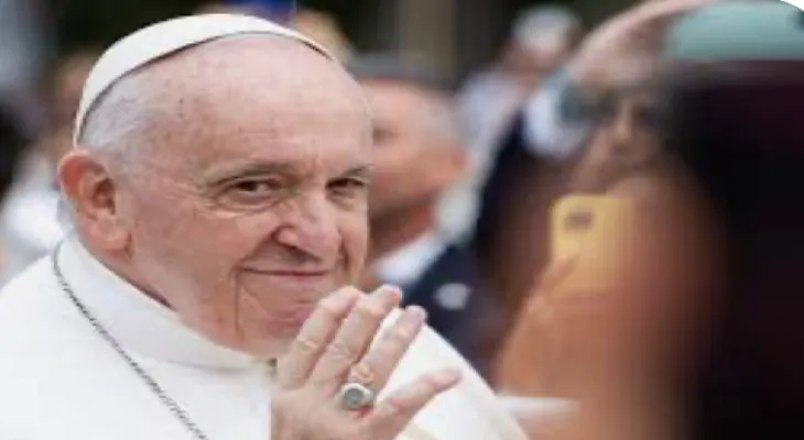 The Pope urges Israelis and Palestinians to seek dialogue