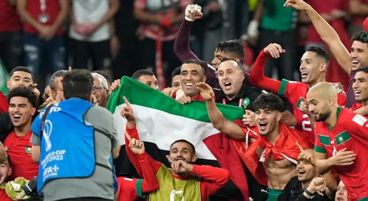Congratulations pour in on Morocco, and the US Secretary of State tweets saying "Always Morocco"