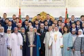 King Mohammed VI honors the members of the Moroccan national team and their families