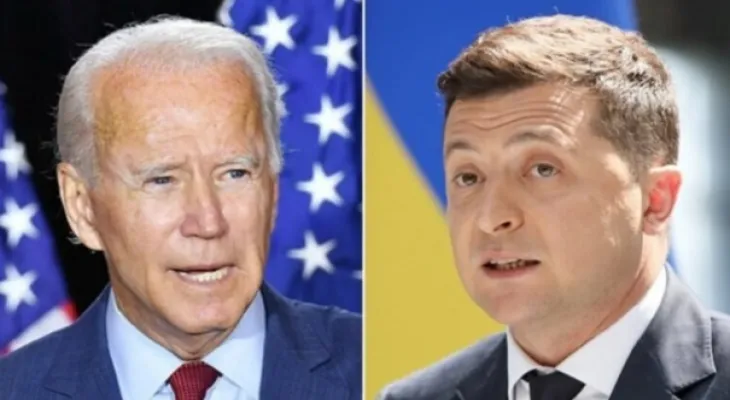 On his first foreign trip... the President of Ukraine visits Washington to meet with his American counterpart