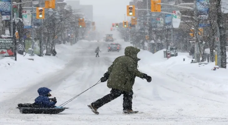 The Canadian Environmental Authority warns citizens of bad weather during the holiday season