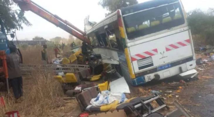Tragic accident between two buses in Senegal leaves dozens of victims, and the government declares national mourning