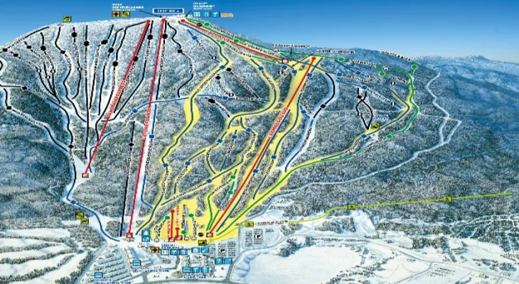 Quebec: Reopening of the ski resort "le Mont-Sainte-Anne" amid citizens' happiness