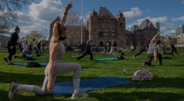 Survey: Nearly one-third of Canadians have not exercised since the COVID-19 pandemic