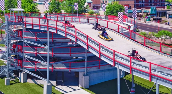 Opening of the Niagara Speedway track in Ontario